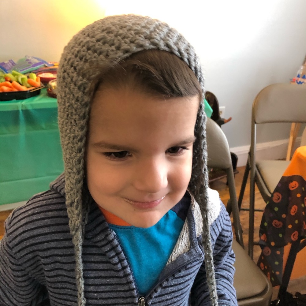 Ear flap winter hat